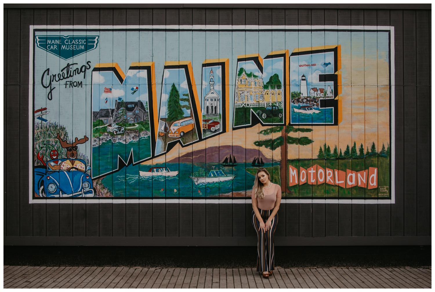 Sydney Motorland Vintage Car Museum Arundel, ME Creative Portrait